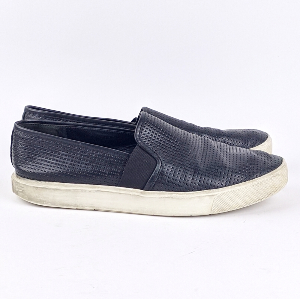 Vince | Black Slip On Shoes - K1